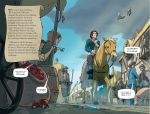 Three Musketeers Graphic Novel spread