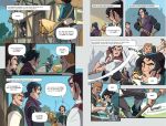 Three Musketeers Graphic Novel spread