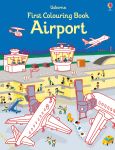 First Colouring Book Airport book cover