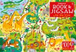 Usborne Book and Jigsaw At the Zoo book cover