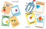 Dessine avec des tampons Le jardin page intérieure
