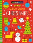 Sticker Shapes Christmas book cover