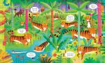 Usborne Book and Jigsaw In the Jungle spread