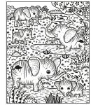 Zoo Magic Painting Book spread