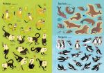 Little First Stickers Zoo spread