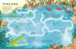 Wipe-Clean Jungle Activities spread