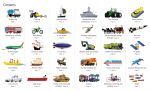 1000 Things That Go spread