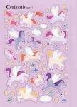 Little First Stickers Unicorns spread