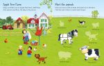 Poppy and Sam's Animals Sticker Book spread