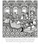 Twelve Dancing Princesses Magic Painting Book spread