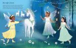 Sticker Dolly Dressing Fairy Princesses spread