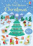 Little First Stickers Christmas book cover