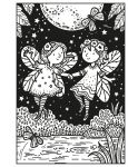 Fairies Magic Painting Book spread