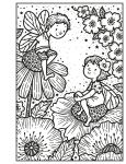 Fairies Magic Painting Book spread