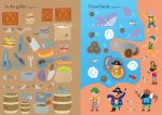 Little First Stickers Pirates spread