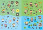 Sparkly Fairies Sticker Book spread