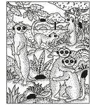 Animals Magic Painting Book spread