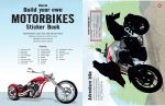 Build Your Own Motorbikes Sticker Book spread
