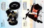 Build Your Own Motorbikes Sticker Book spread