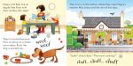 Poppy and Sam's Noisy Train Book spread