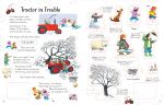 Poppy and Sam's Wind-Up Tractor Book spread