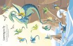 Dragons Sticker Book spread