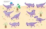 Fingerprint Activities Dinosaurs spread