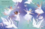 Sticker Dolly Dressing Ballet Fairies spread
