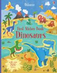 First Sticker Book Dinosaurs book cover