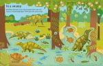 First Sticker Book Dinosaurs spread