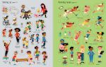 First Sticker Book Sports Day spread