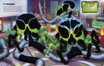 Build Your Own Aliens Sticker Book spread