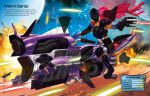 Build Your Own Space Warriors Sticker Book spread