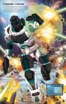Build Your Own Space Warriors Sticker Book spread