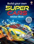 Build Your Own Supercars Sticker Book book cover