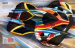 Build Your Own Supercars Sticker Book spread