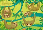 Little First Stickers Sloths spread
