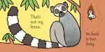 That's not my lemur… spread
