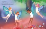 Sticker Dolly Dressing Dancing Fairies spread