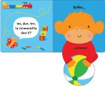 Primi libri tattili con alette Bubu... settete! pagina interna