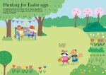 Little First Stickers Easter spread