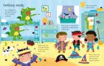 Wipe-Clean Halloween Activities spread