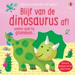 Blijf van de dinosaurus af! boekomslag