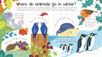 First Questions and Answers: Where Do Animals Go In Winter? spread