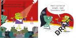 Chameleon Comedian spread