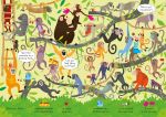 Look and Find Puzzles At the Zoo spread