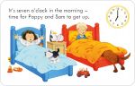 Poppy and Sam's Telling the Time Flashcards spread
