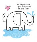 First Colouring Zoo Animals spread