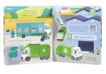 Peep Inside How a Recycling Truck Works spread