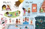 Lift-the-Flap Questions and Answers About Feelings spread